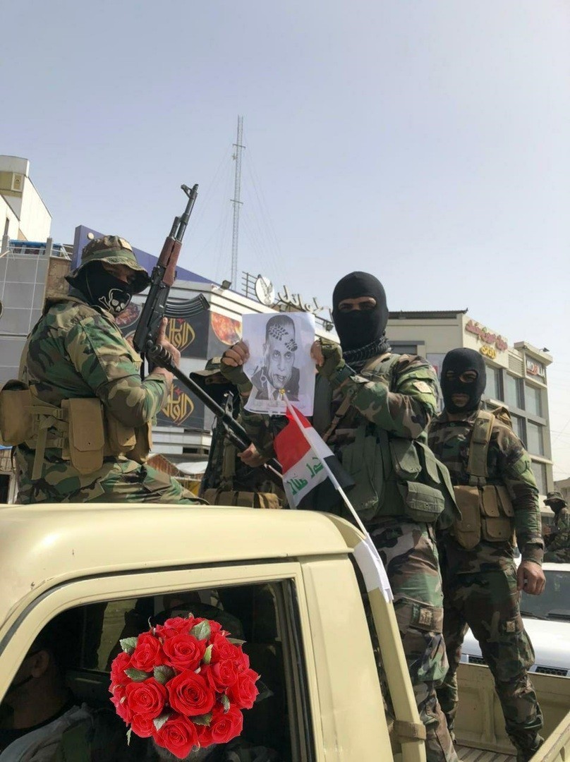 ميليشيا "ربع الله" التابعة لكتائب "حزب الله" تستعرض قوتها في بغداد