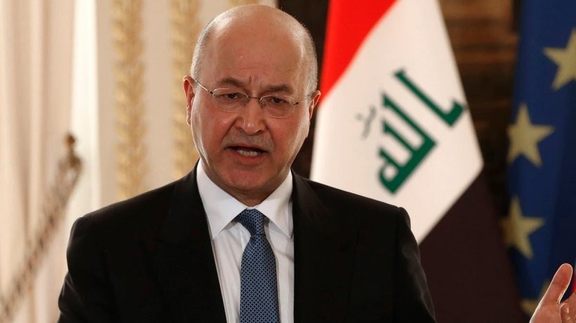 برهم صالح قال إن بغداد استضافت أكثر من جولة محادثات سعودية إيرانية