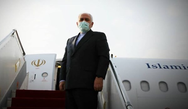 وزير الخارجية الإيراني محمد جواد ظريف وصل إلى العاصمة السورية دمشق