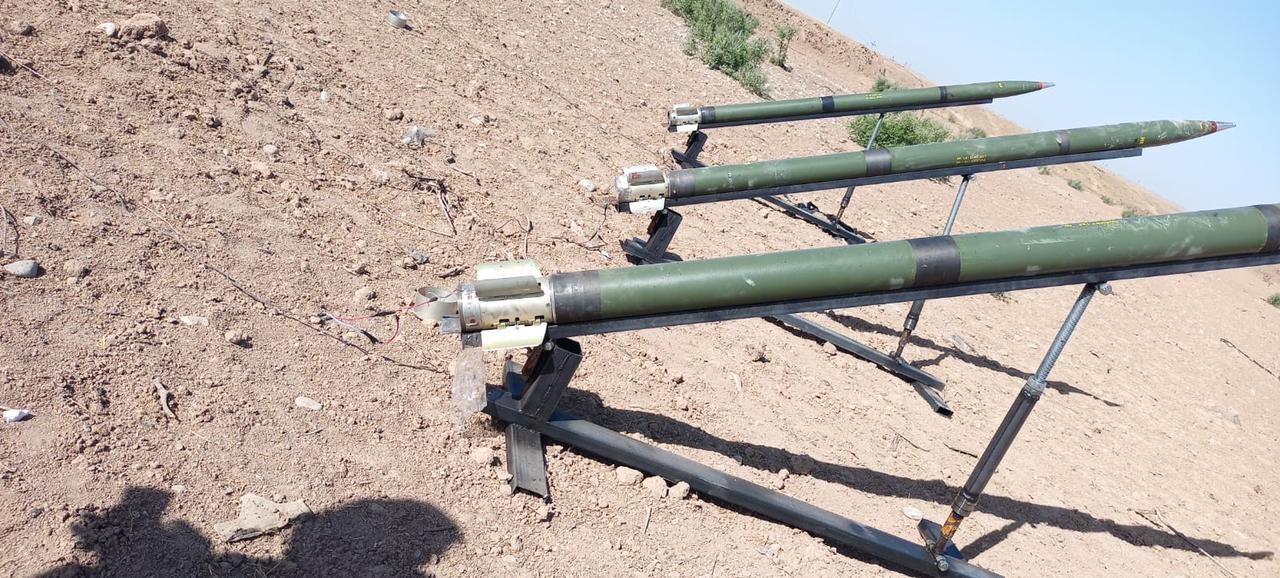 "خلية الإعلام الأمني" الحكومية في العراق أعلنت عن ضبط خمسة صواريخ نوع "غراد" ومنصات إطلاق صواريخ في محافظة كركوك