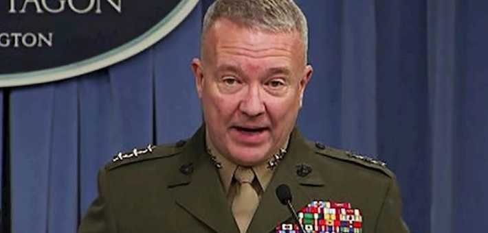 قائد القيادة المركزية الأمريكية الجنرال كينيث ماكنزي، أعرب عن قلقه من لجوء جماعات مسلحة إلى استخدام طائرات (درونز) في هجمات ضد قواعد عسكرية في العراق