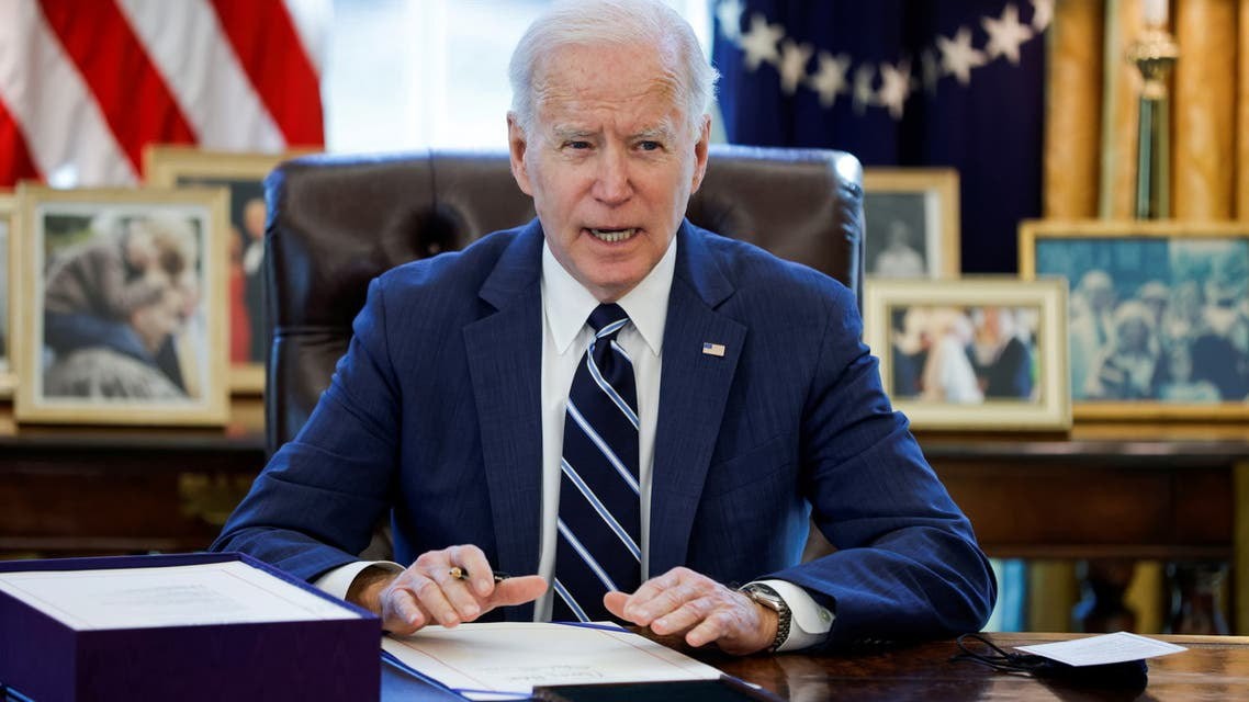 الرئيس الأمريكي جو بايدن: سنرد على إجراءات إيران ضد مصالحنا بما في ذلك هجمات المسيرات