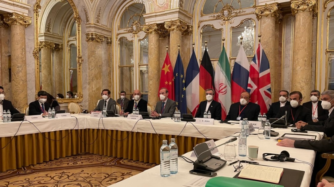 استضافت فيينا من أبريل حتى نوفمبر العام الحالي 7 جولات من المفاوضات برعاية الاتحاد الأوروبي لإنقاذ الاتفاق حول البرنامج النووي الإيراني