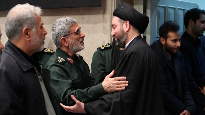 وصل قائد فيلق القدس الإيراني "إسماعيل قاآني" بغداد مساء أمس الأحد، ثم غادر إلى مدينة النجف