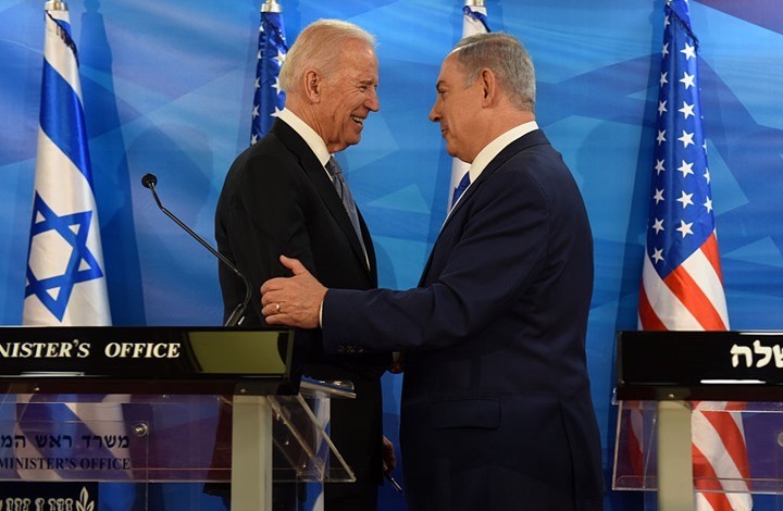 رئيس الوزراء الإسرائيلي الأسبق بنيامين نتنياهو في لقاء مع الرئيس الأمريكي جو بايدن