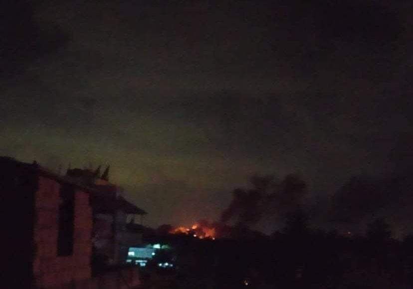 طائرات اسرائيلية نفذت غارات من فوق سماء لبنان استهدفت مواقع في محافظة طرطوس