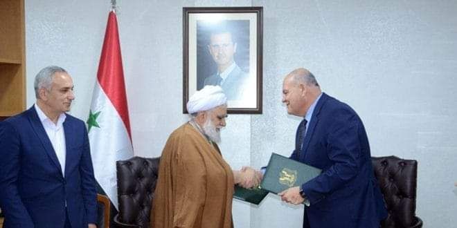 توقيع المذكرة جاء خلال لقاء جمع الوزير "عمرو سالم" مع رئيس جمعية الصداقة "حسن أختري"