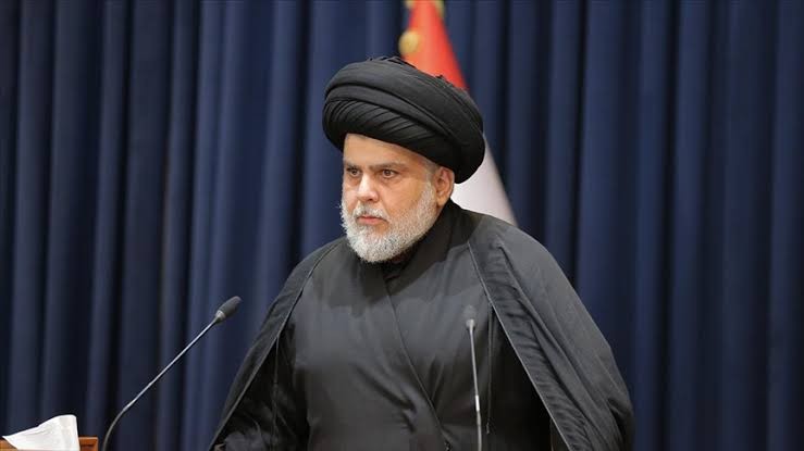 زعيم التيار الصدري الشيعي في العراق مقتدى الصدر
