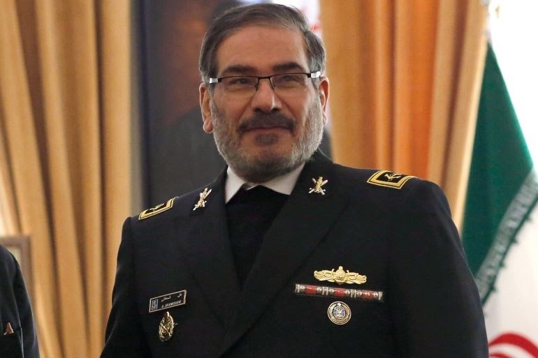 الأمين للمجلس الأعلى للأمن القومي الإيراني علي شمخاني